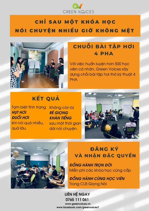 ĐỪNG THAM GIA khóa học CẢI THIỆN CHẤT GIỌNG  Nếu bạn không muốn NÓI CHUYỆN CẢ NGÀY KHÔNG MỆT