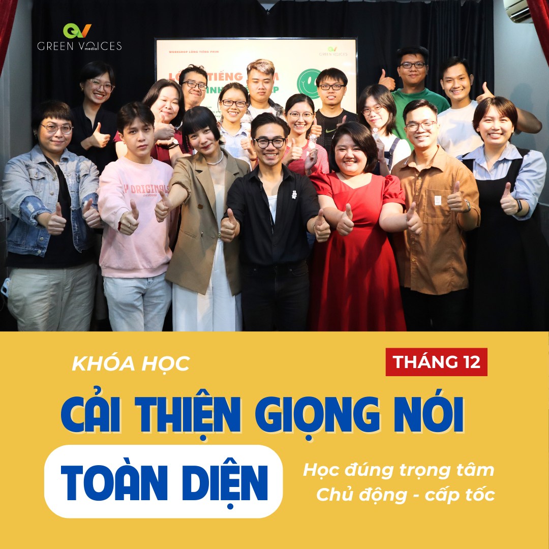 THÁNG 12 SAY HI - GREEN VOICES SAY BYE VỚI HỤT HƠI RÈ GIỌNG & 7749 "CHÔNG GAI" KHÁC